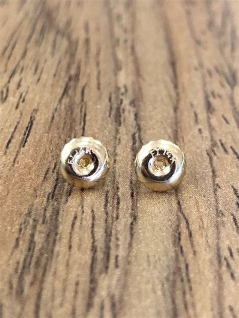 gold screw earring back replacement